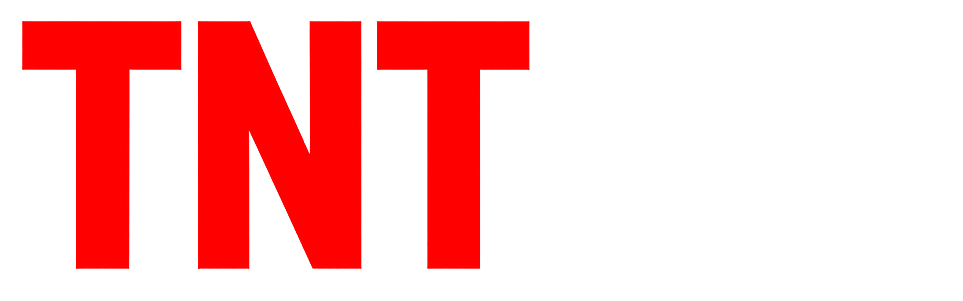 tnt security films and tinting logo white